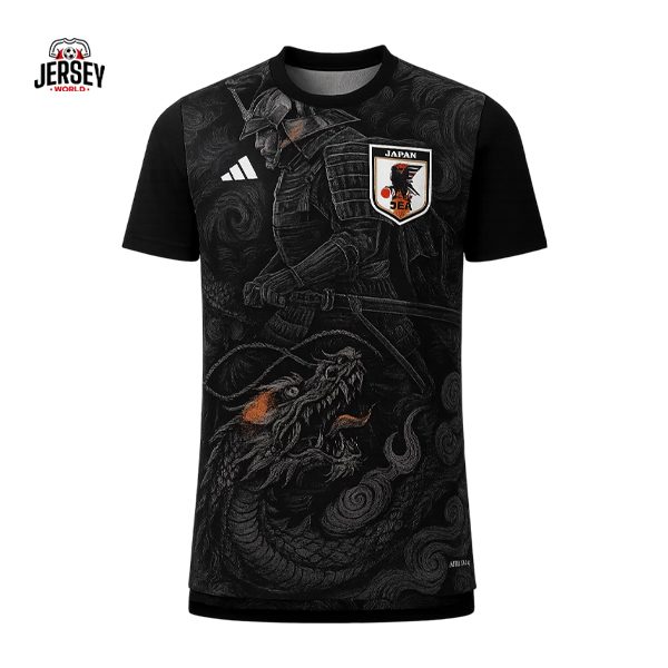 TOKYO SAMURAI 黒ユニフォーム Japan Black Samurai Jersey – Limited Edition Streetwear Kit
