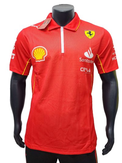 Scuderia Ferrari F1 Team Polo Shirt 2024