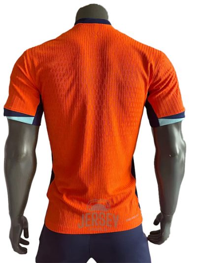 Netherlands Euro 24 Player Version Home Jersey