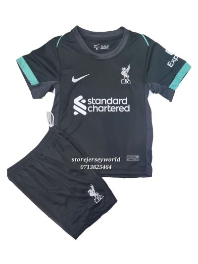 Liverpool 24/25 kids Away kit