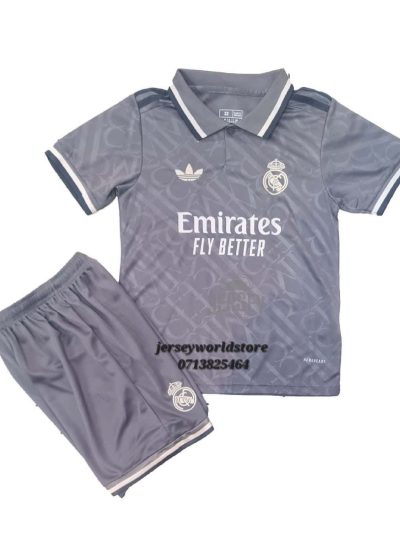 Real Madrid 24/25 Kids Third Kit