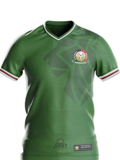 Kenya Harambee Starlets Football Kit Front