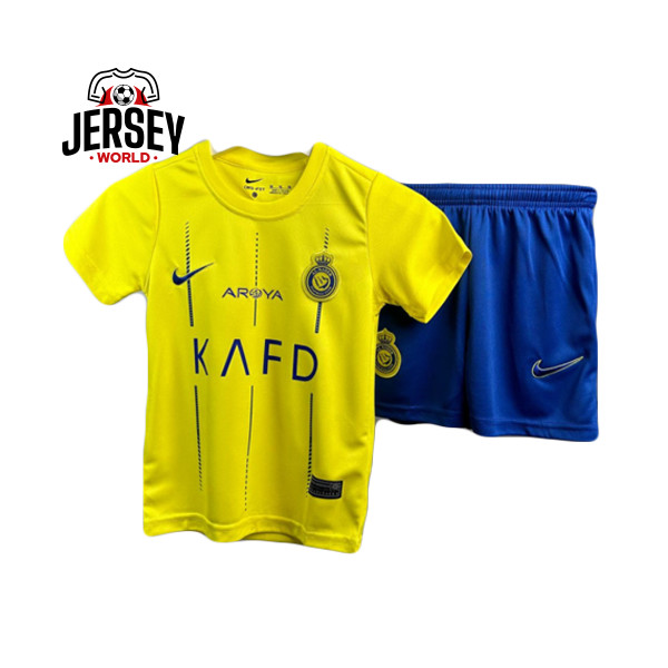 Al Nassr home 2024 Kids kits