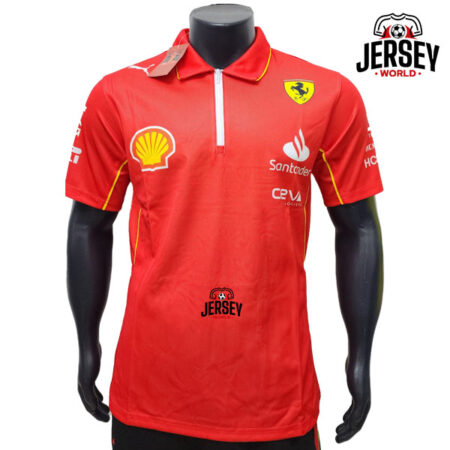 Scuderia Ferrari F1 Team Polo Shirt 2024