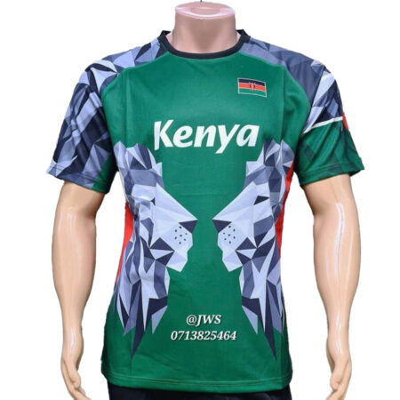 Authentic Kenya Rugby jersey-Green