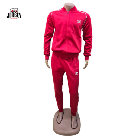 Red 2026 Adidas Tracksuit