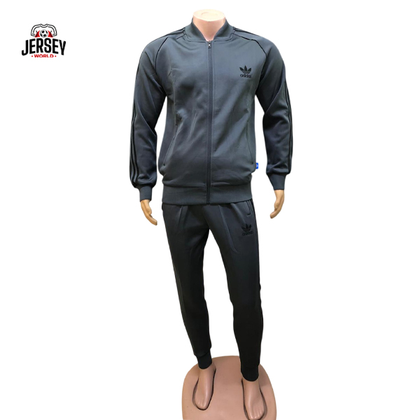 Adidas 2026 Grey and Black Tracksuit