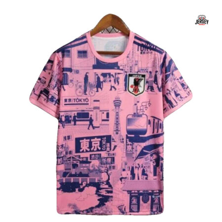 Japan x Naruto Sasuke Pink Jersey