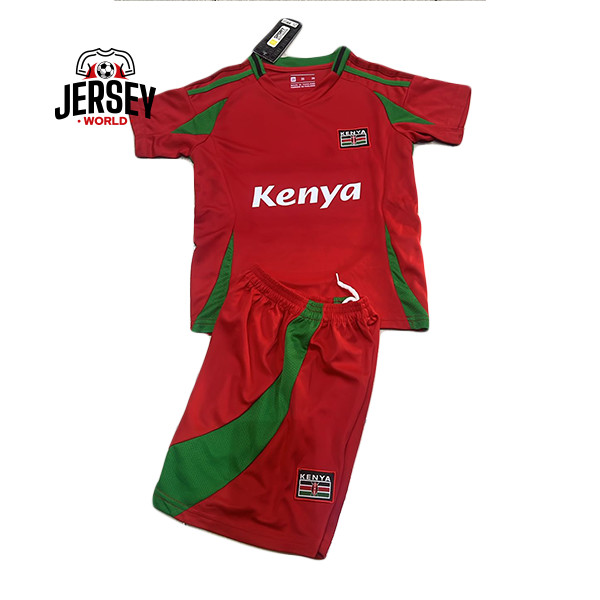 Kenya Football Federation 24/25 home Kids Kit