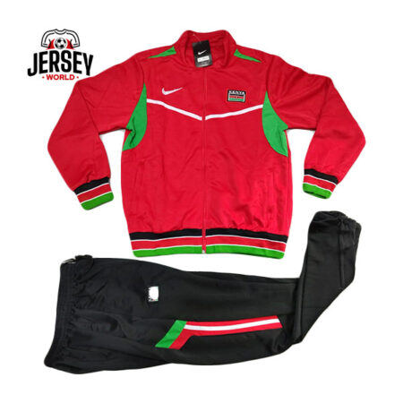 Kenya National Team Tracksuit Red, Black & Green