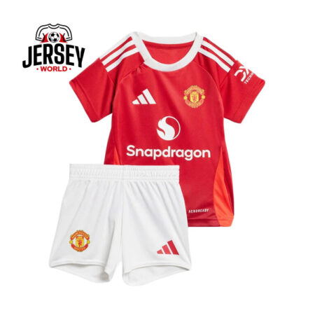 Man united 24/25 Kids Home Kit