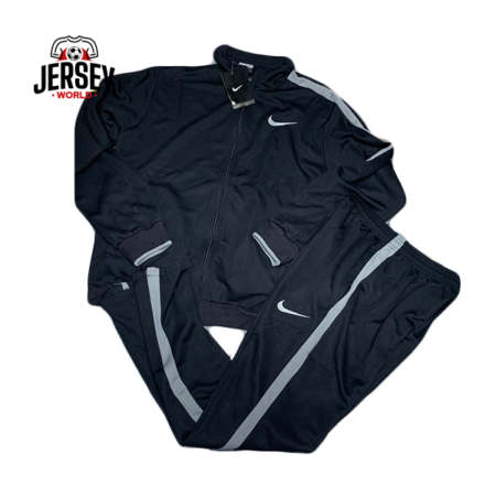 Nike Tracksuit Black And Grey