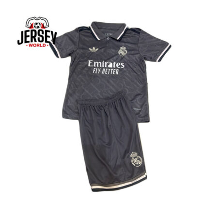 Real Madrid 24/25 Third Kids kit