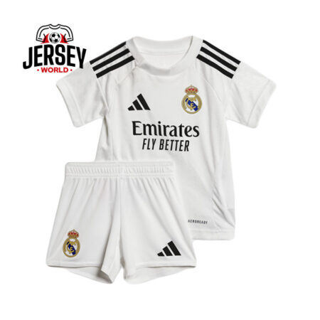 Real Madrid 24/25 Home Kids Kit