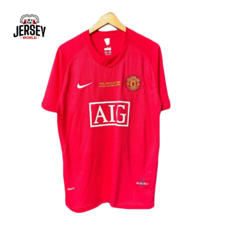 Manchester United 2007-2008 Champions League Final Jersey