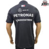 Mercedes F1 Team Polo Shirt 24/25- Black