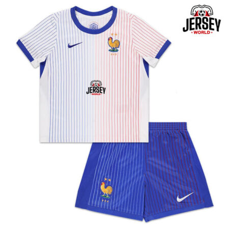 France Away Euro 2024 Kids Kit