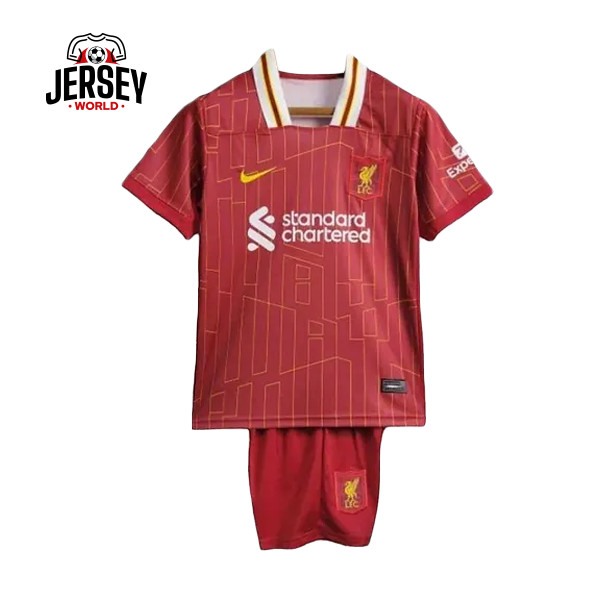 Liverpool 24/25 kids home kit