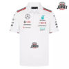 Mercedes F1 Team Polo Shirt 24/25-White