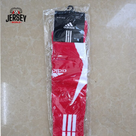 Adidas Red Football Socks