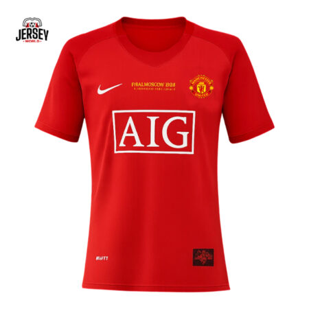 Manchester United 2007-2008 Champions League Final Jersey