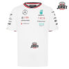 Mercedes F1 Team V-Neck Jersey 24/25-White