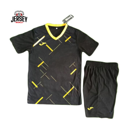 Black And Yellow customized Uniform