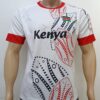 Kenya white Rugby Tribal Performance Jersey