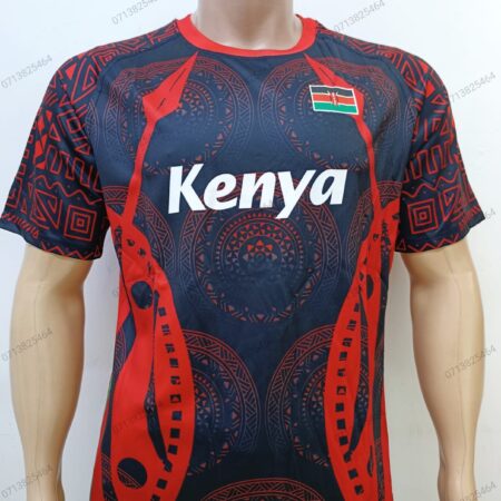 Kenya Rugby Jersey Maasai Shield Edition