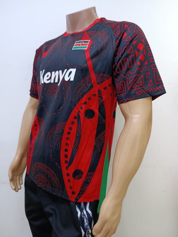 Kenya Rugby Jersey Maasai Shield Edition