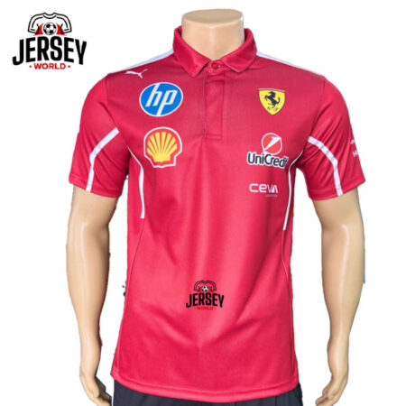 Scuderia 2025 Ferrari F1 Team Polo Shirt
