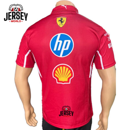 Scuderia 2025 Ferrari F1 Team Polo Shirt