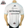 Mercedes F1 2025 Team V-Neck Jersey-White