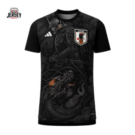 Japan Black Samurai Jersey – Limited Edition Streetwear Kit