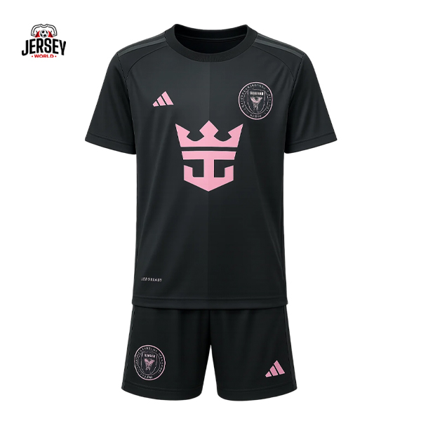 Inter Miami CF 2025 Away kids kit