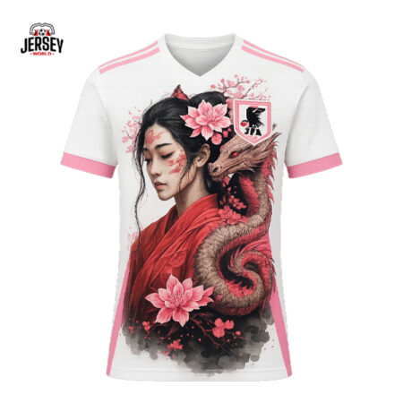 Japan Sakura Dragon Football Jersey