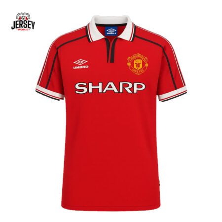 Manchester United 1998-1999 Home Jersey.