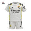 Real Madrid 2025/26 home kids kit