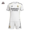 Real Madrid 2025 home kids kit