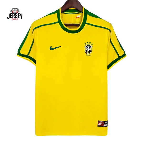 Brazil 1998 Home Jersey Brazil 1998 Home Jersey