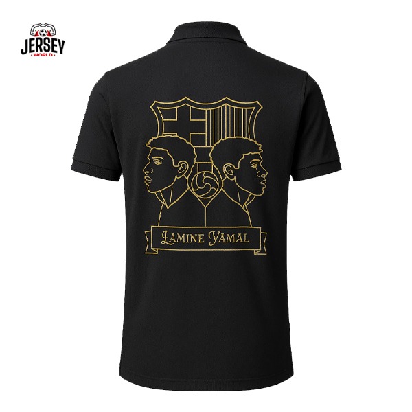 FC Barcelona "304 Tribute" Black Jersey Polo