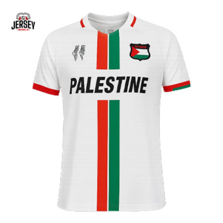 Palestine White Centre Striped Jersey