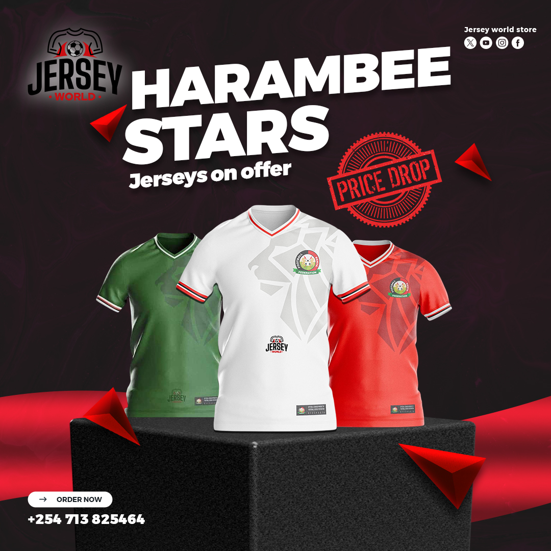 Harambee Stars Kits price reduced
