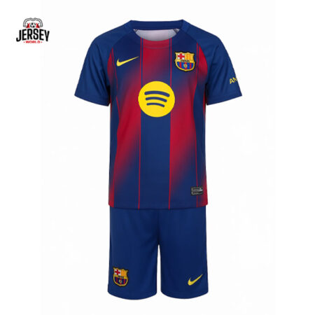 Barcelona 2025/2026 Home Kids Kit
