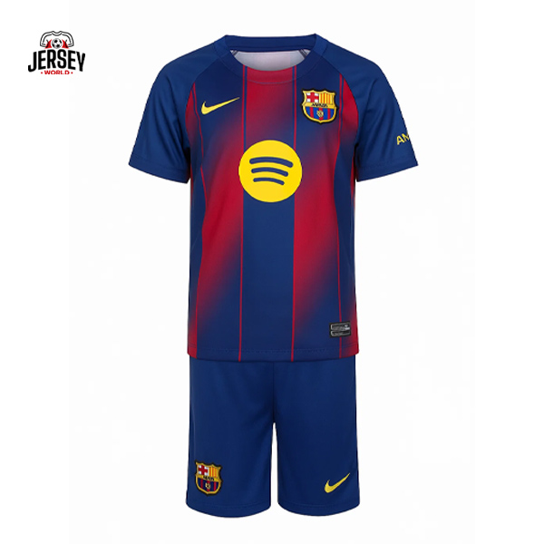 Barcelona 2025/2026 Home Kids Kit