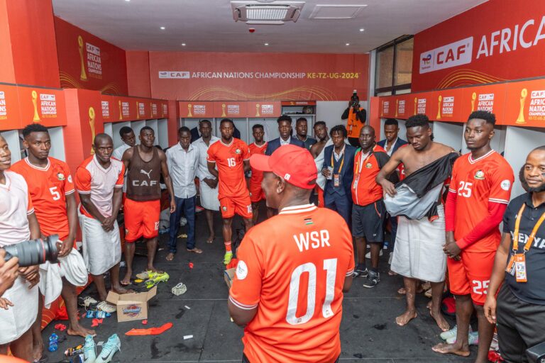 President Ruto Rewards Harambee Stars with KSh 1 Million Each After CHAN 2024 Victory