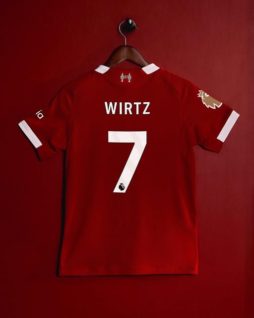 Florian Wirtz will wear NUMBER 7 AT LIVERPOOL