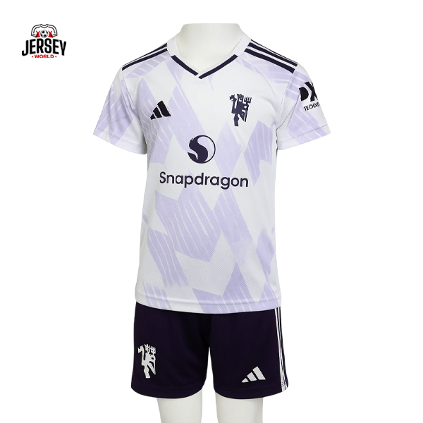 Manchester United 2025/26 Away Kids Kit