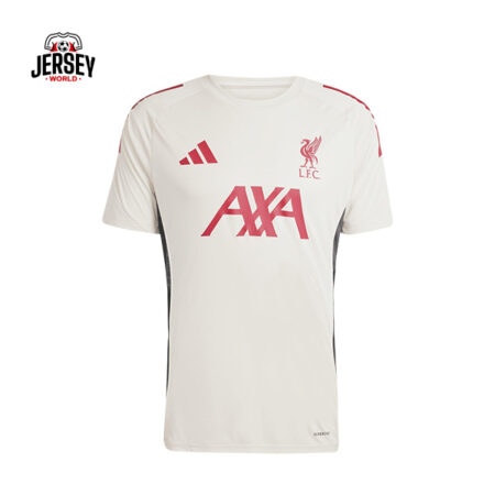 Liverpool 2025/26 Training Kit – White Edition