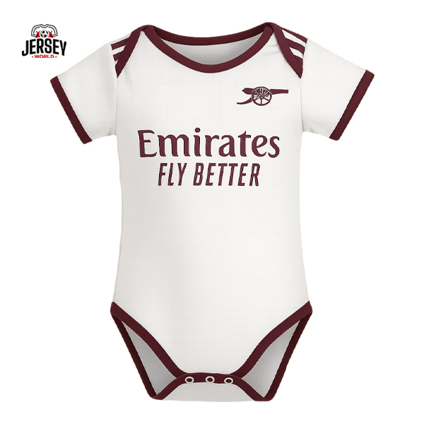 Arsenal 2025/26 Away Baby Romper
